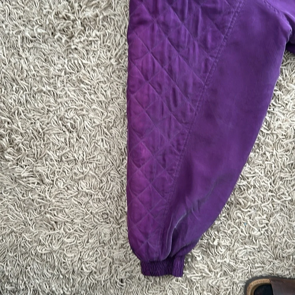 VTG 80s/90s‎ Streetwear Grannycore Retro Hunt Club Purple Tracksuit Set SzL